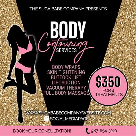 Body Contouring Flyer Template